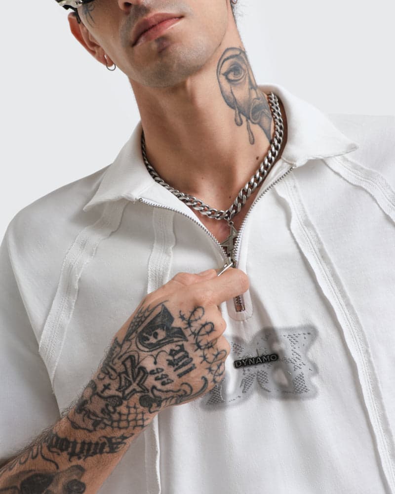 Polo Blanco Oversize Dynasty - imagen 3
