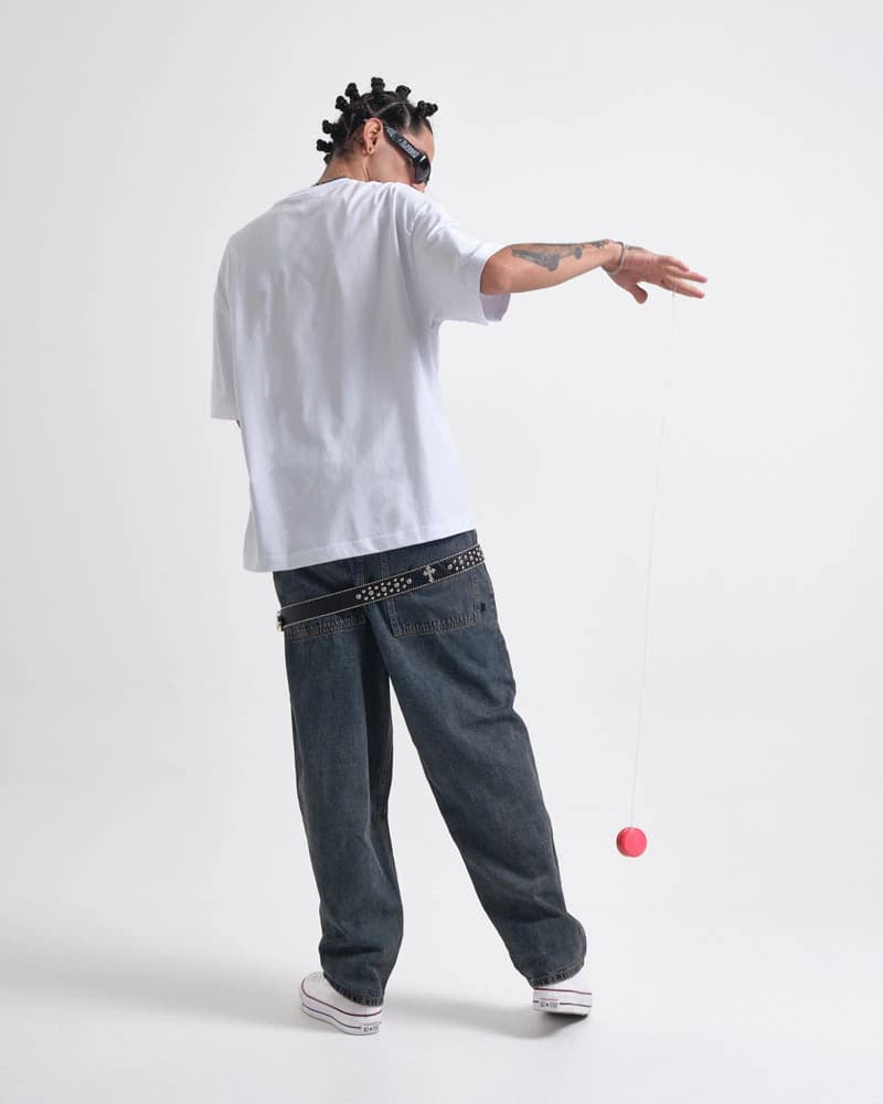 Camiseta Blanca Oversize Outlaw - imagen 1