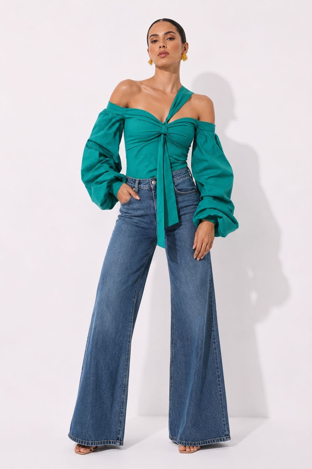 Blusa Octavia Verde - imagen 2
