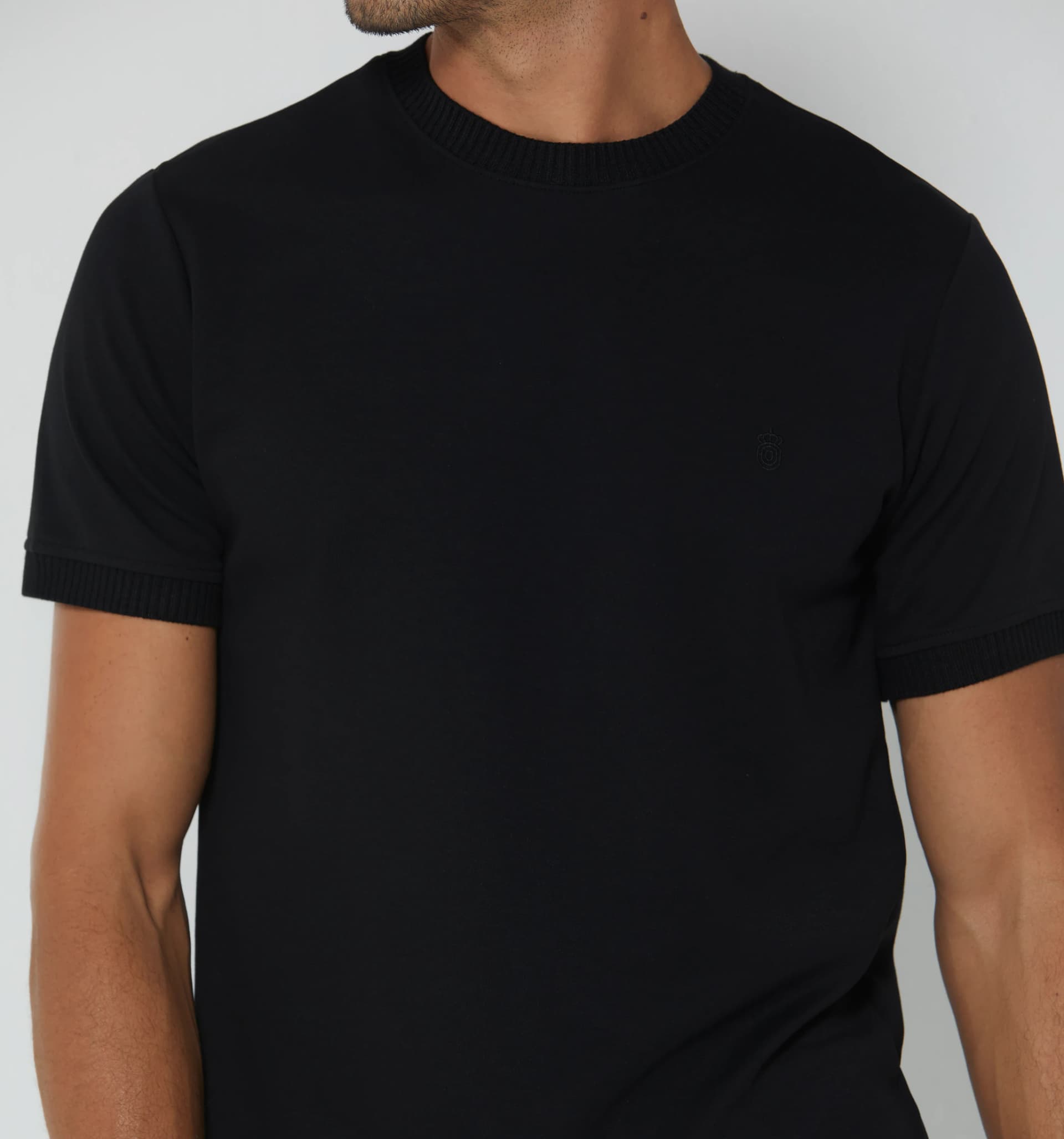 Camiseta para hombre con tejido