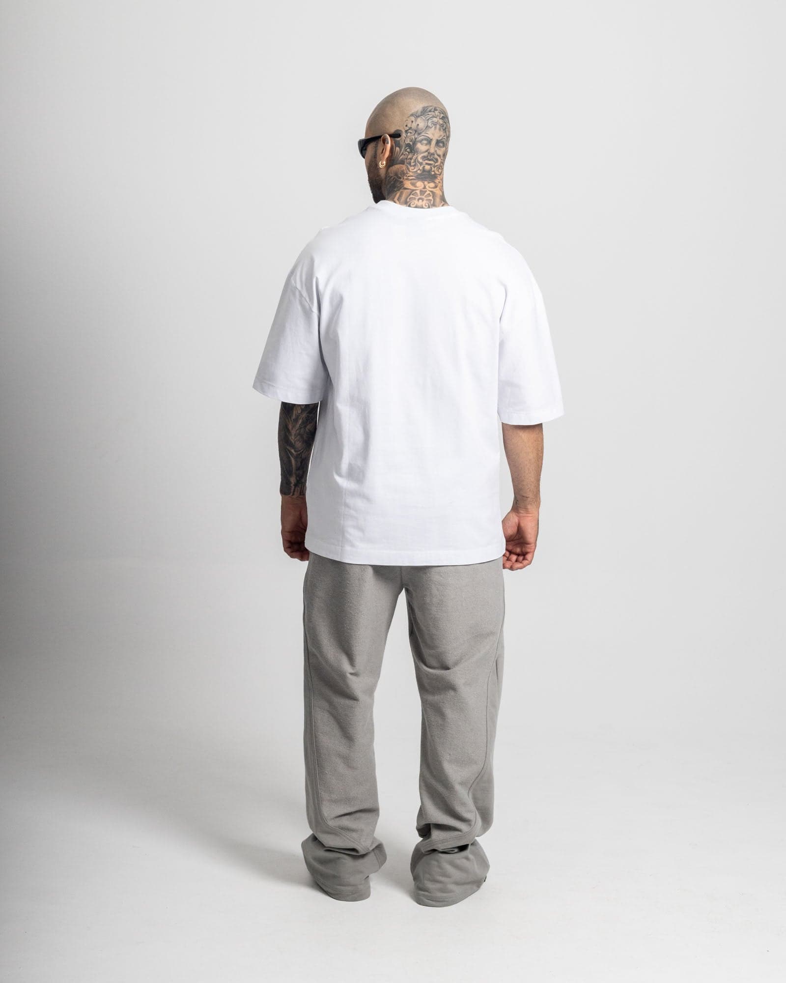 Camiseta básica blanca oversize - imagen 5