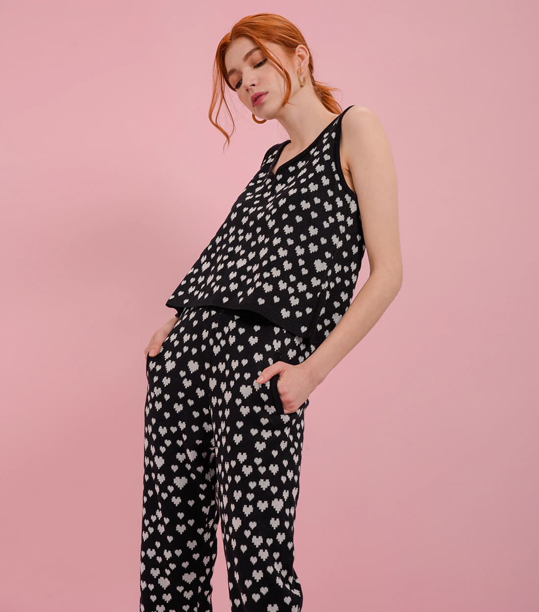 Pantalon CuoreBeat Negro Recto. - imagen 4