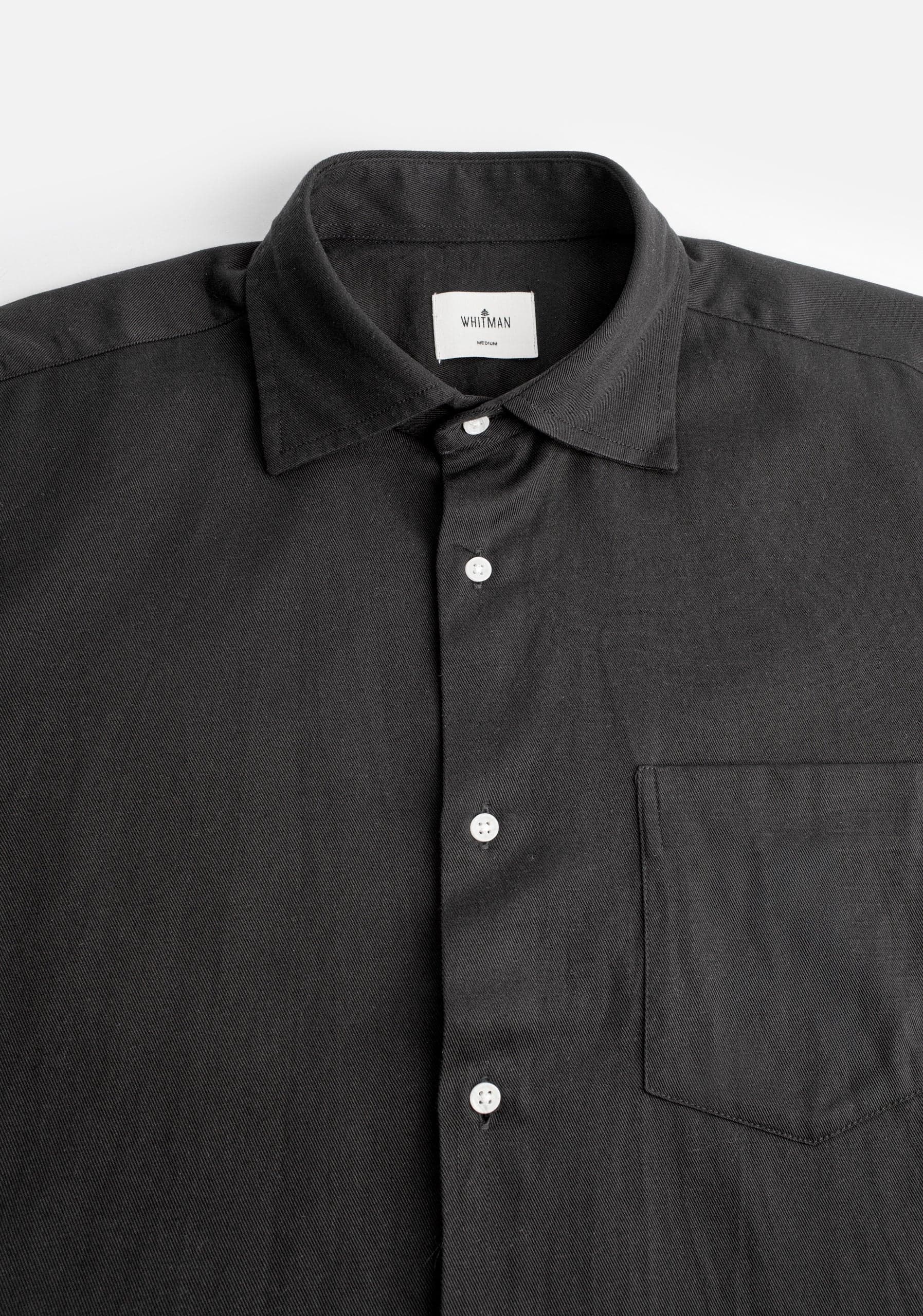 Camisa H CI Hamilton Tencel Negro - imagen 2