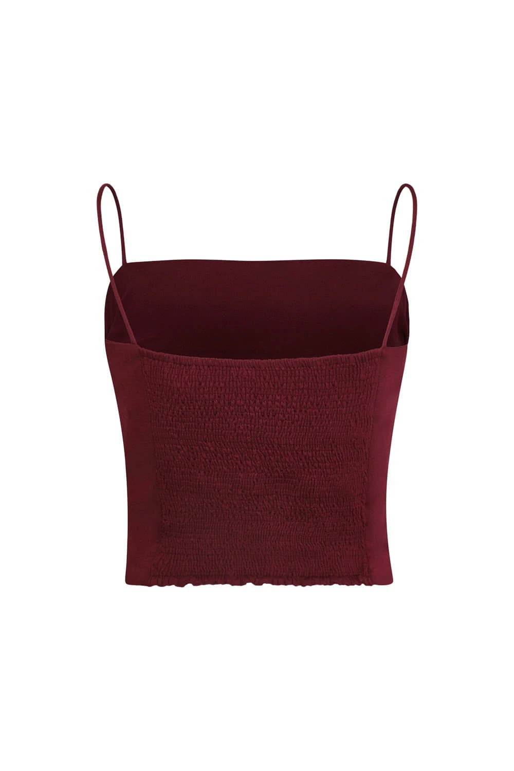 Crop top pearl vinotinto - imagen 3