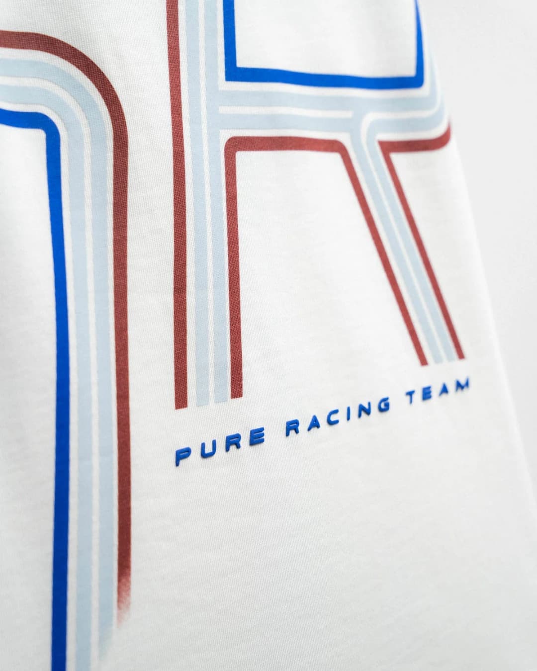 OVERDRIVE IVORY RACING LINES T-SHIRT - imagen 4
