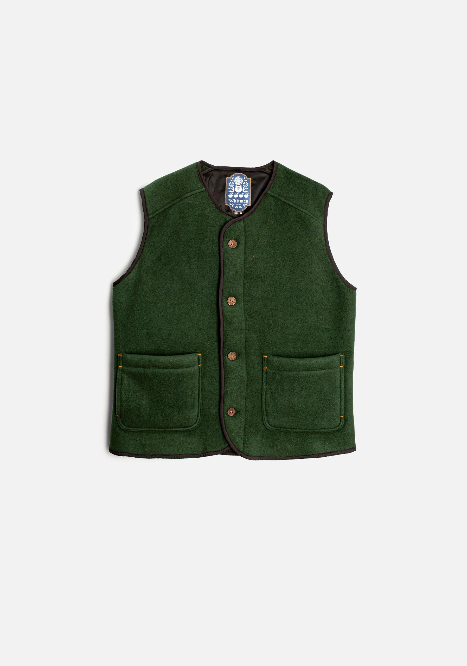 Chaleco H Adam Sherpa Verde Osc. - imagen 1