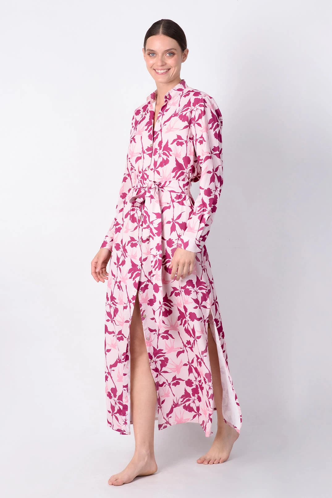 Vestido Libre Colibrí Rosado - imagen 1