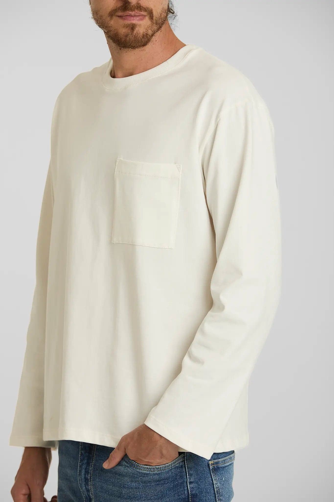Camiseta manga larga crudo - imagen 5