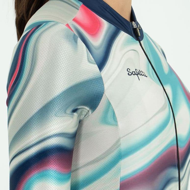 CAMISA CICLISMO MANGA CORTA MARMORIZZATO PARA MUJER - imagen 5