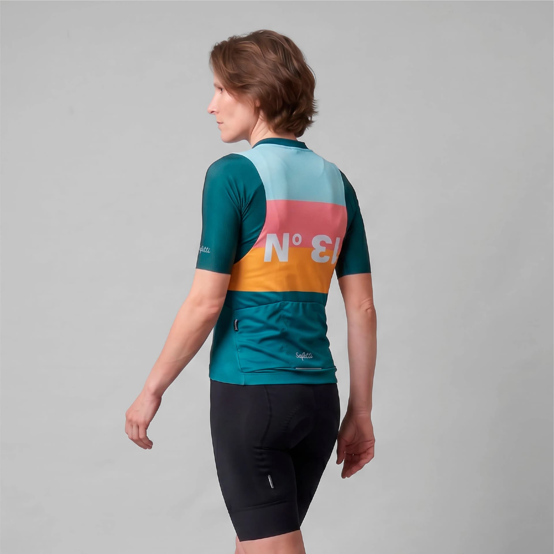 CAMISA CICLISMO MANGA CORTA N13 PARA MUJER - imagen 2