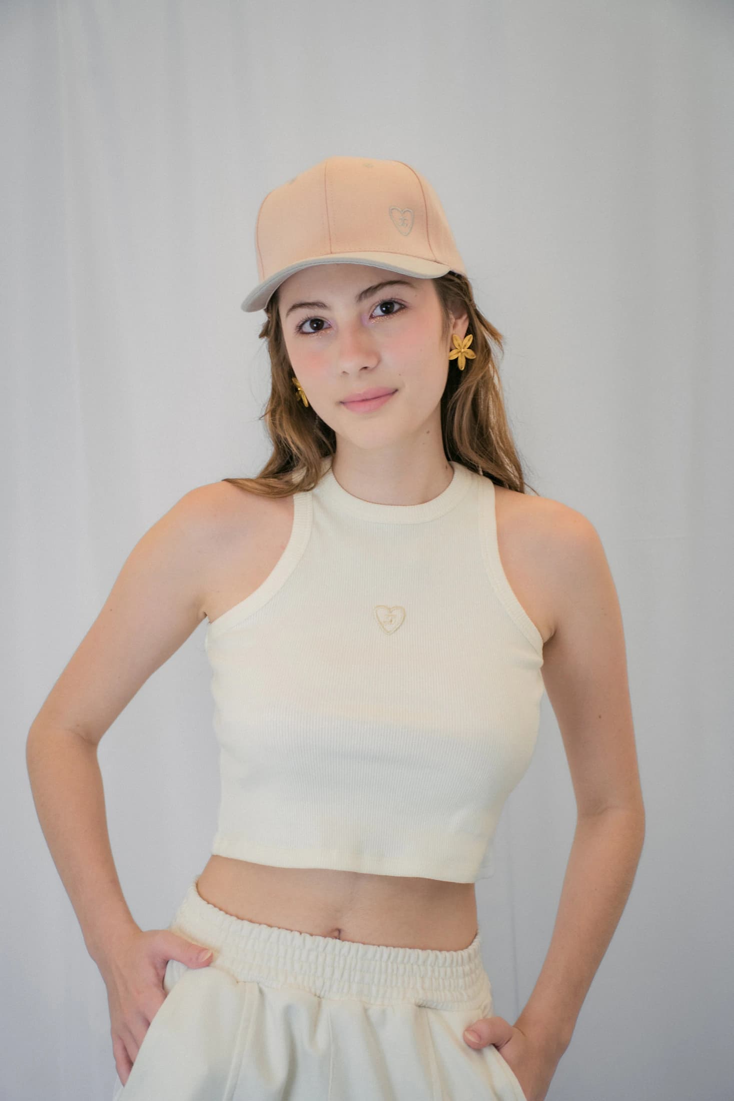 Tank Top Corazón Marfil - imagen 2