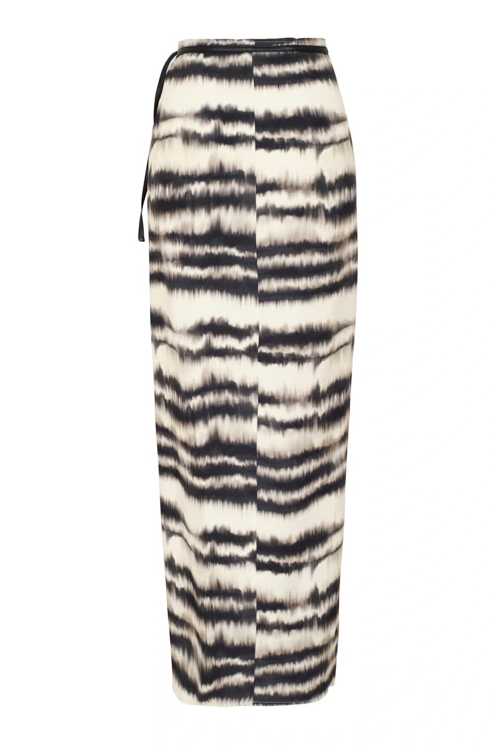 Falda New katya ivory negro tie-dye - imagen 4