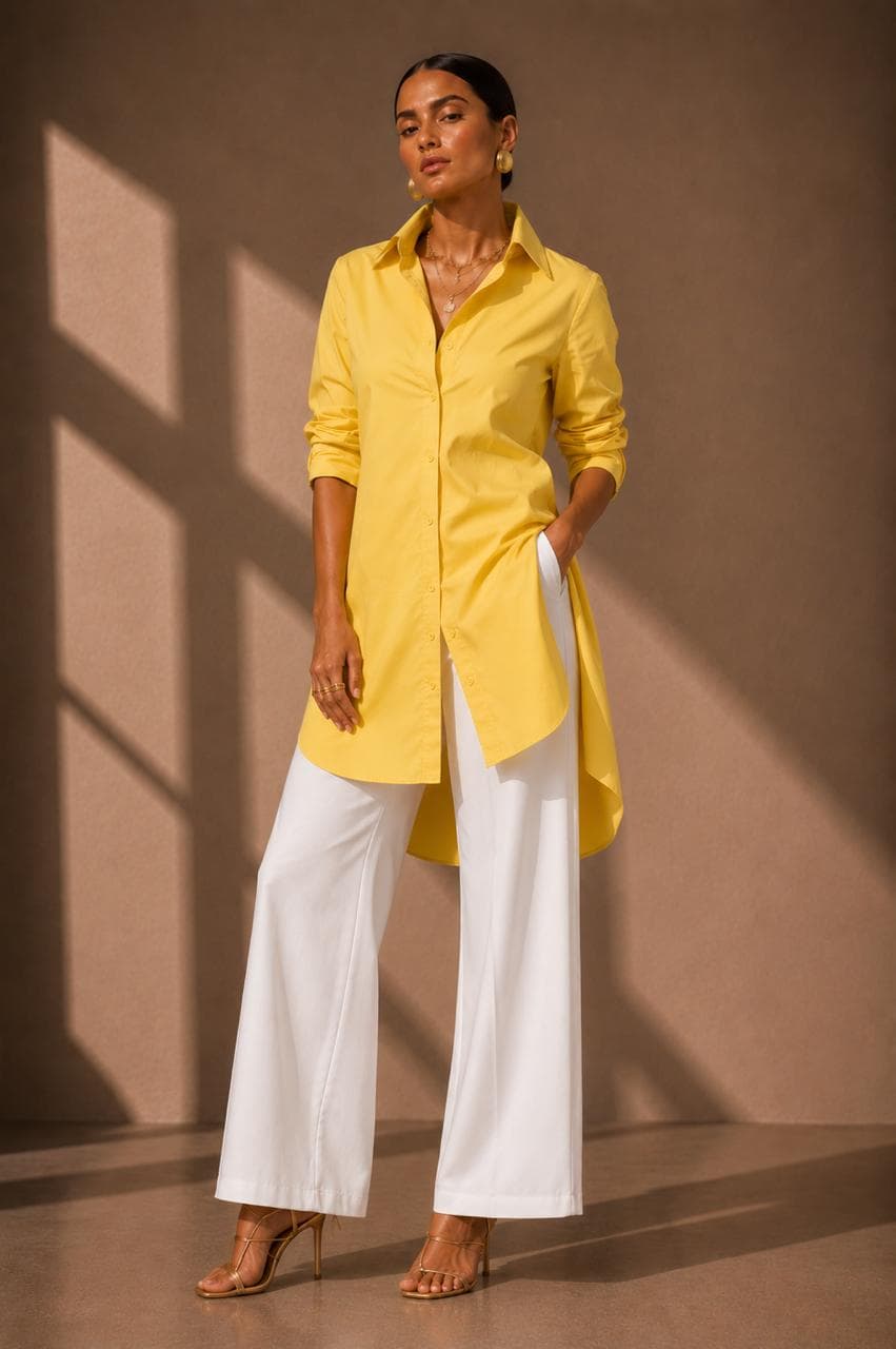 Blusa Aycandi Amarillo - imagen 3