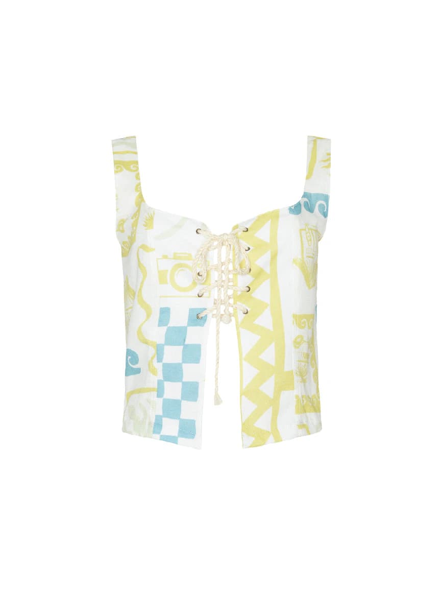 CITRUS COAST DOLLY VEST 9446