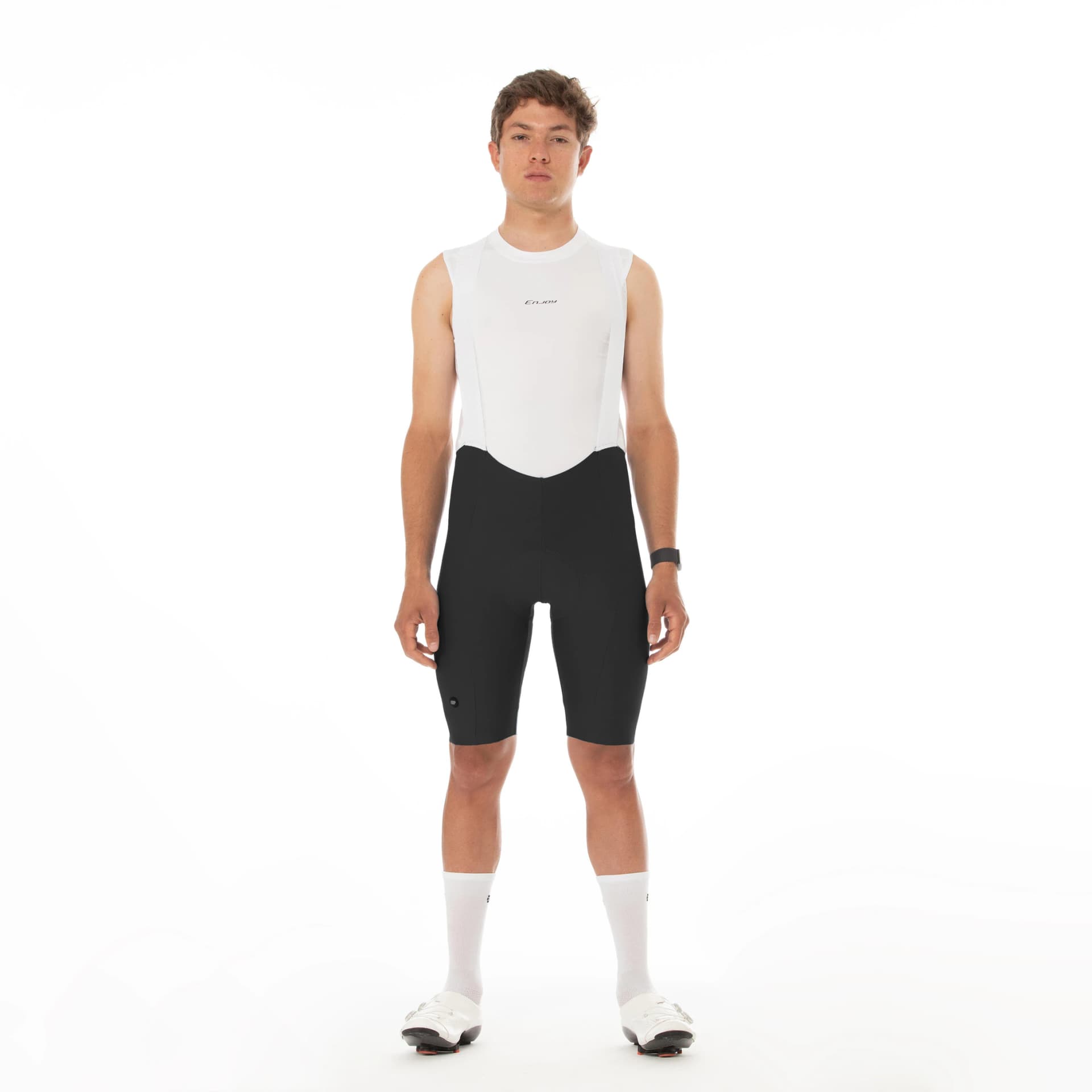 Pantaloneta Venge Black con cortes masculina - imagen 2