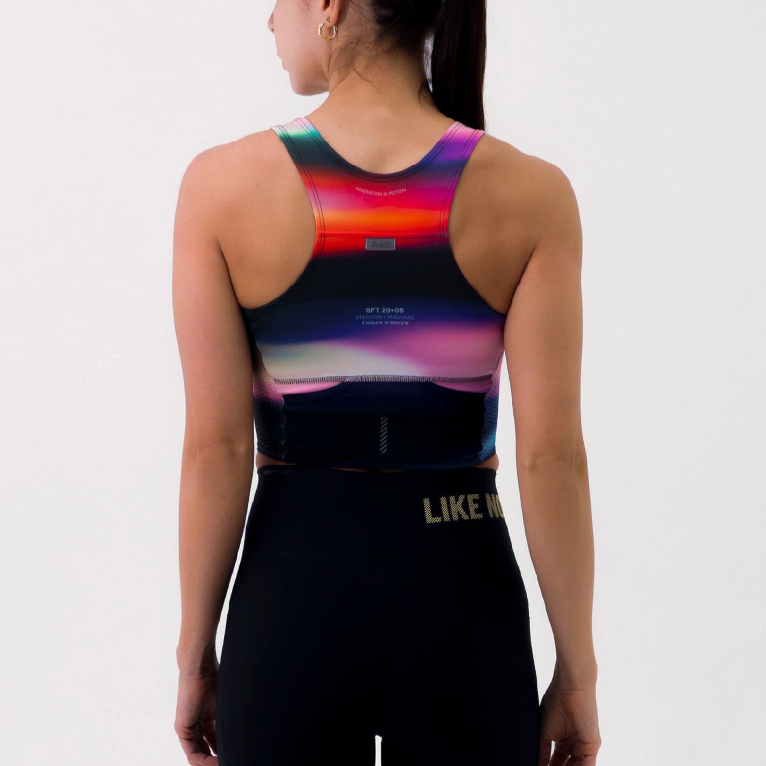 CROPTOP RUNNING/PÁDEL POCKET ESPECTRO PARA MUJER - imagen 4