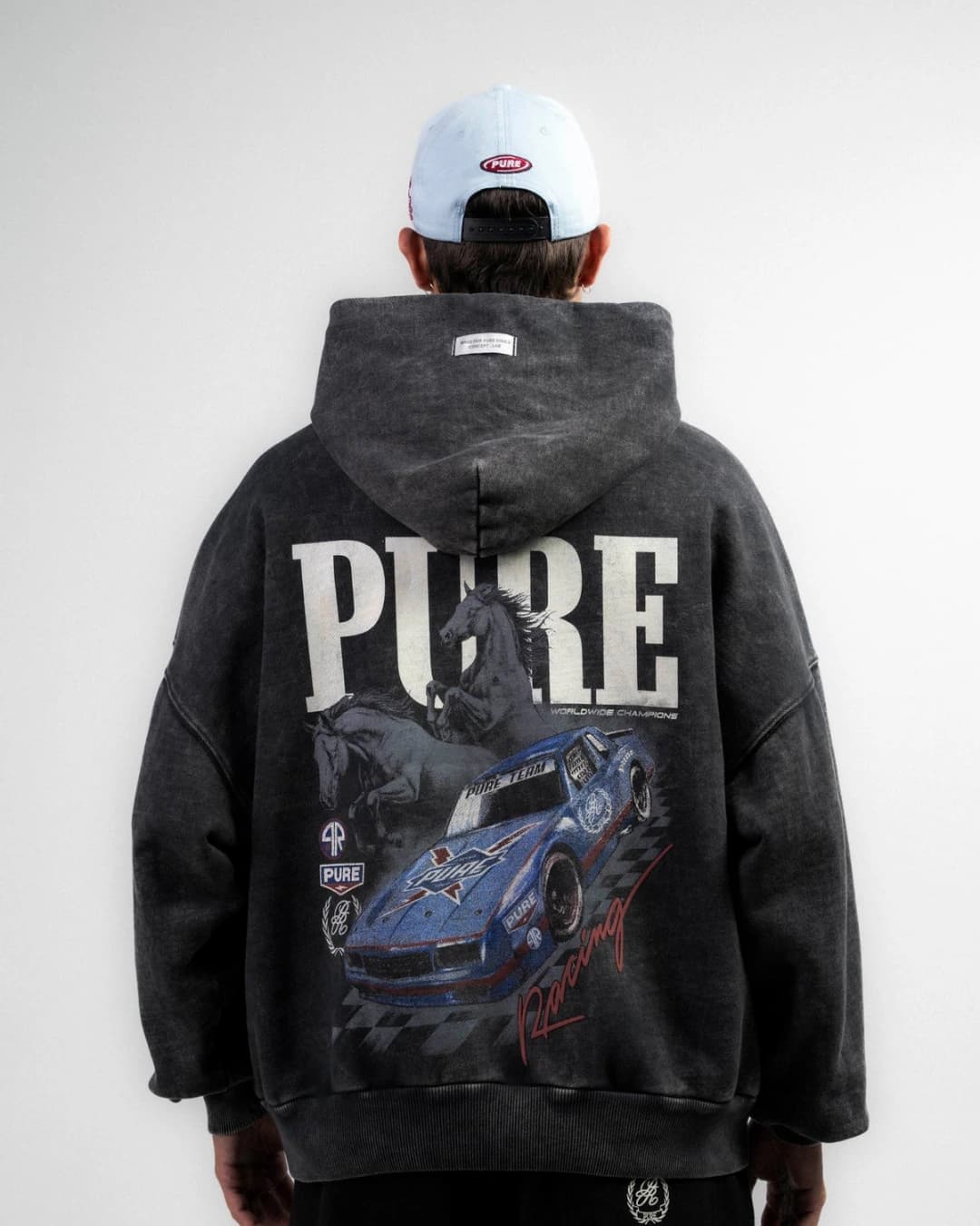 OVERDRIVE BLACK HOODIE - imagen 2