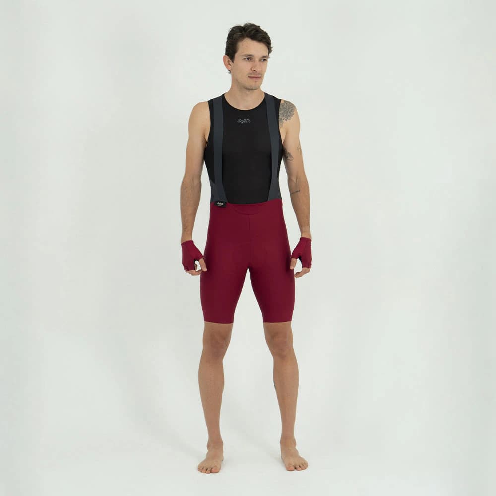 PANTALONETA CICLISMO TOSCANA 2.0 TERRACOTA PARA HOMBRE - imagen 1