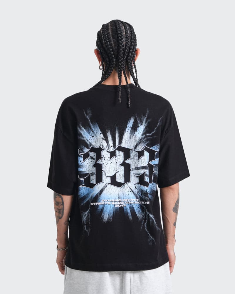 Camiseta Negra Oversize Panther - imagen 2