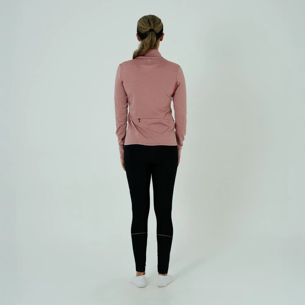 CAMISETA RUNNING MANGA LARGA ACTIVE ROSE PARA MUJER - imagen 2