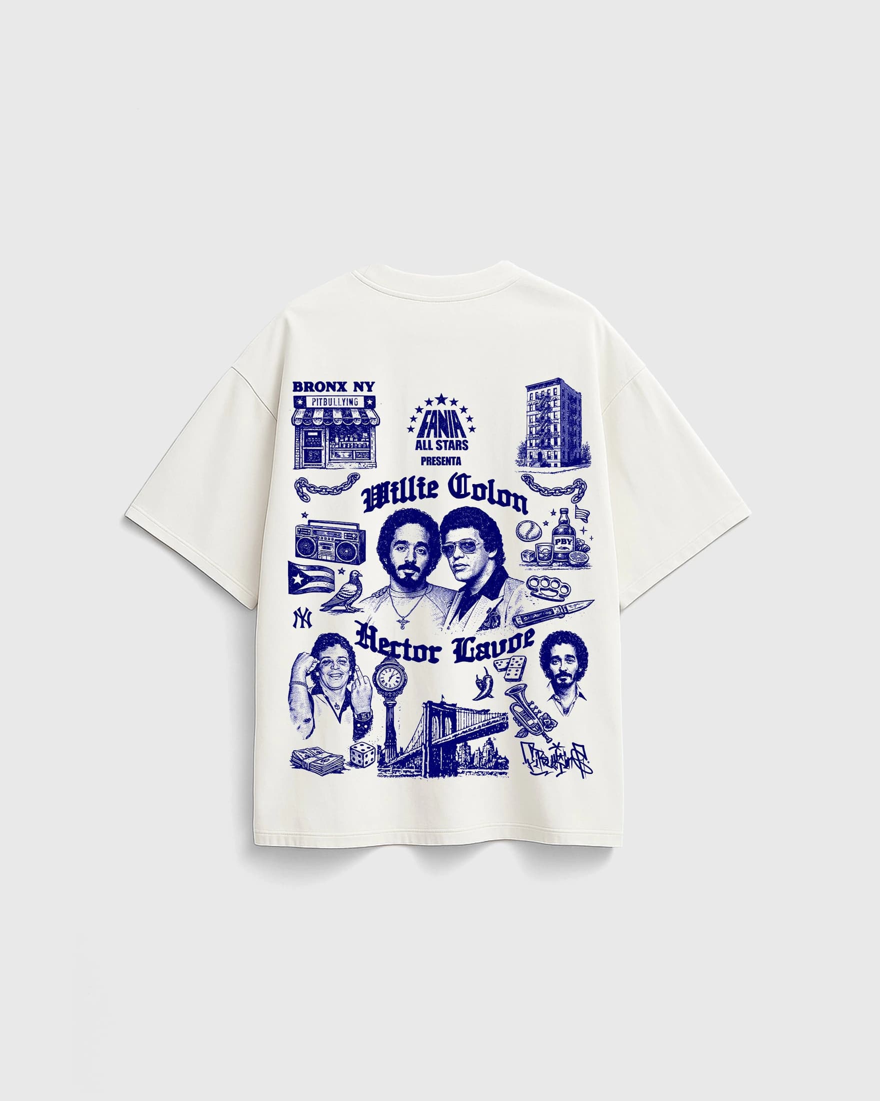 Camiseta Oversize Fania Bronx - imagen 1