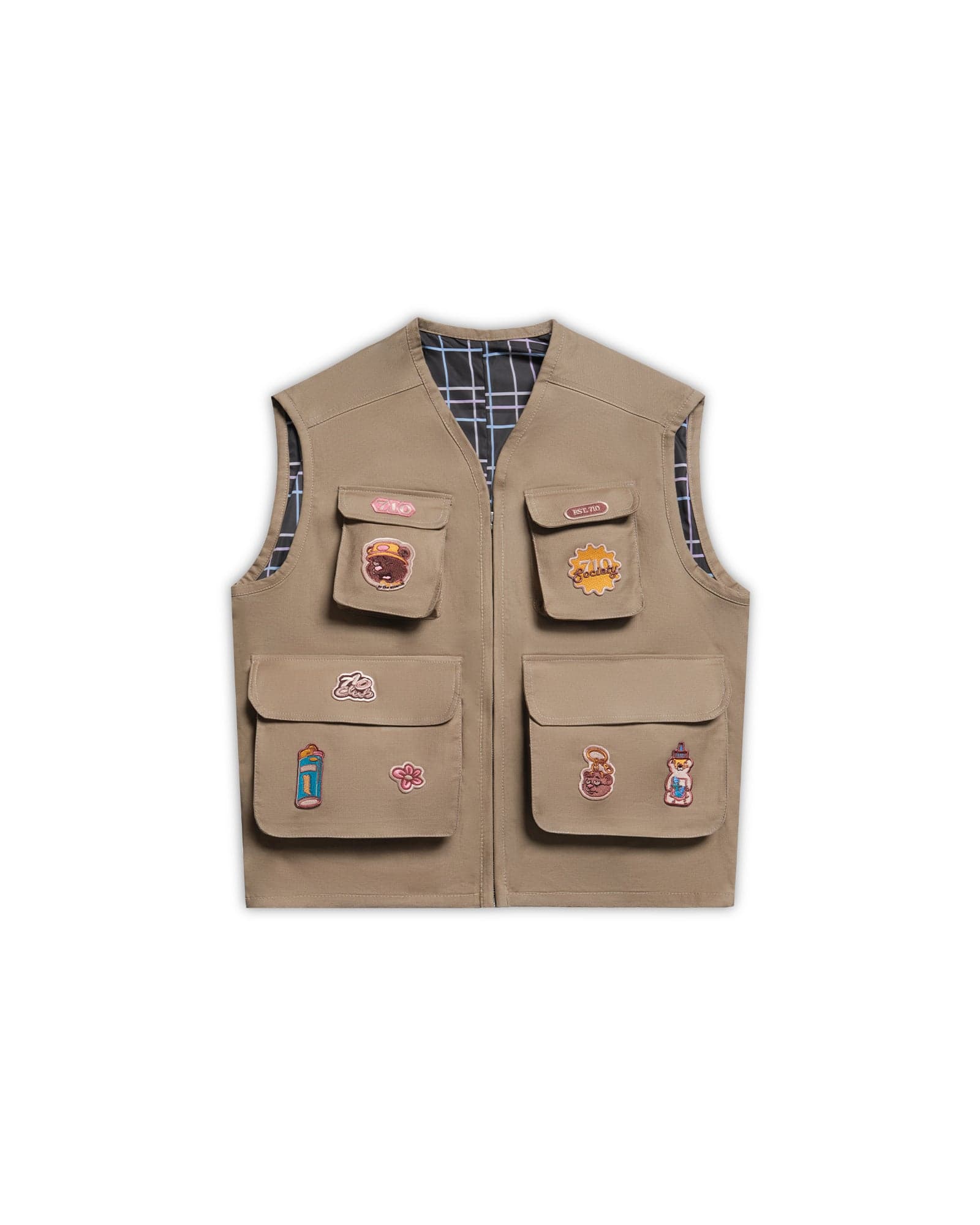 The Explorer Chocolate Chip Cargo Vest - imagen 1