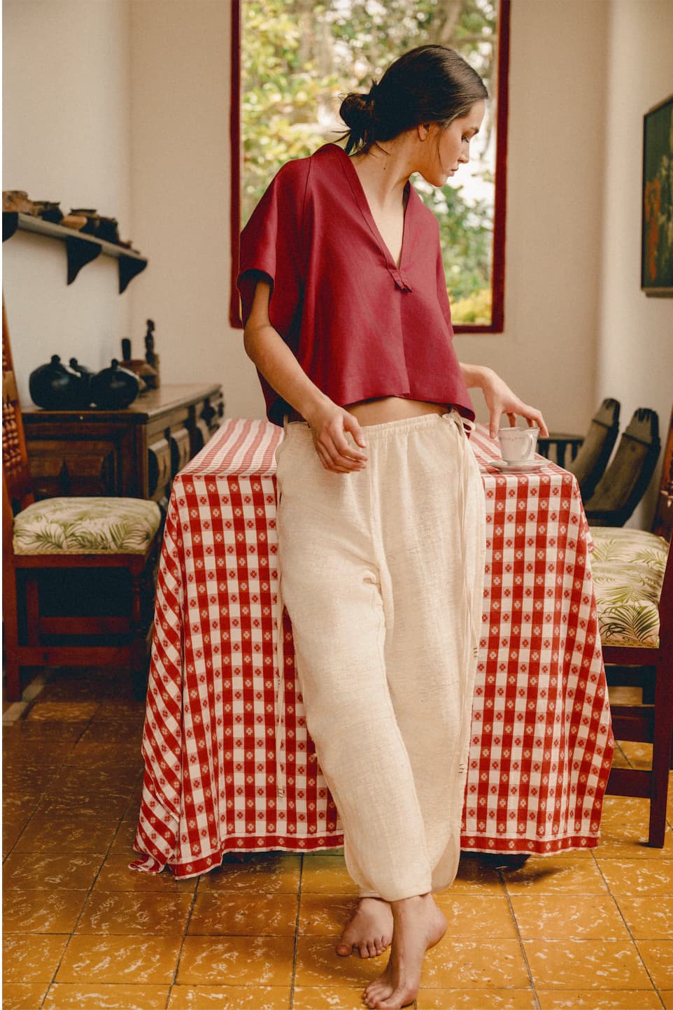 Karen Blixen Blouse