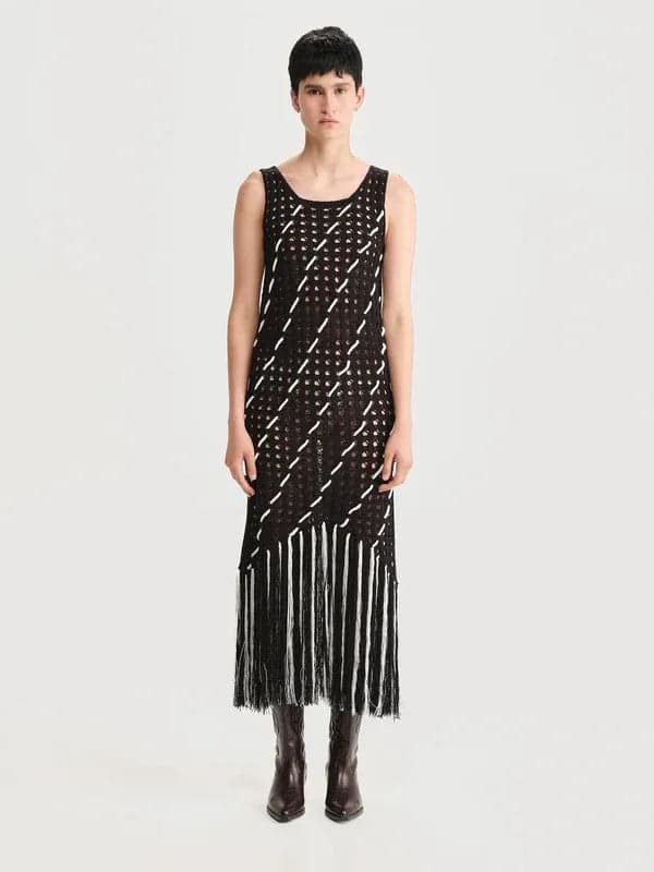 Vestido Vacaciones Negro - imagen 5