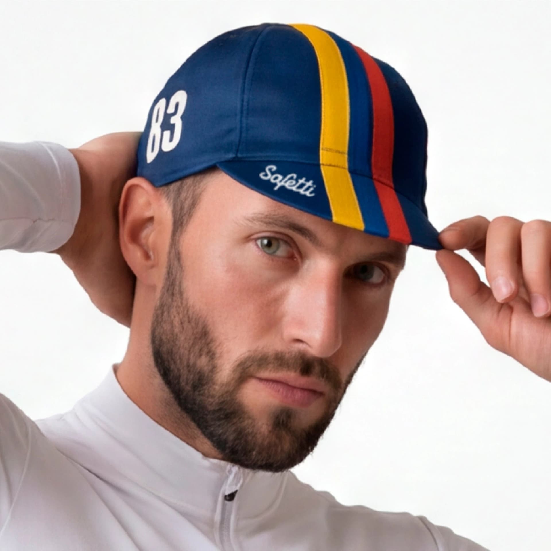 GORRA CICLISMO COLOMBIA BLUE UNISEX - imagen 3