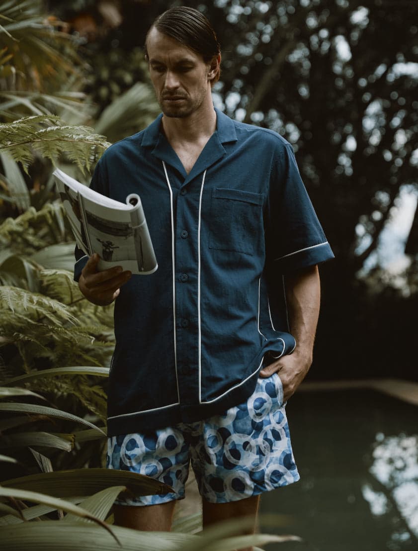 Positano Dark Navy - Camisa - imagen 1