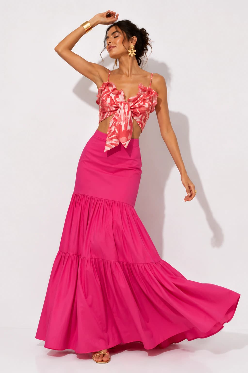 Top Farid Tortuga Carey Fucsia - imagen 2
