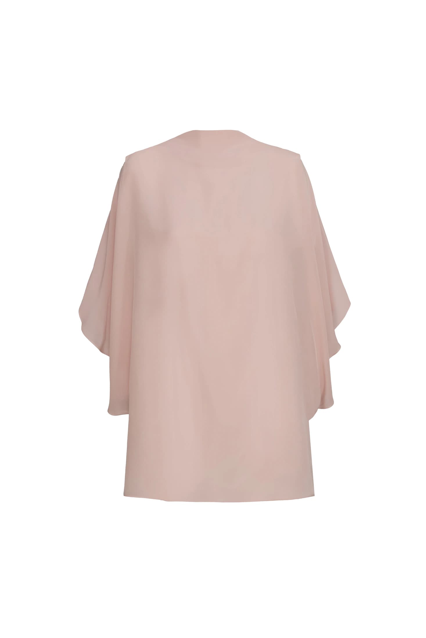 Manzanares Crepe Chine Blouse Exclusive / Dust Pink - imagen 1