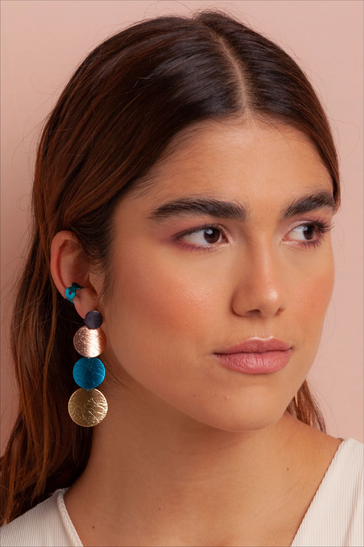 Aretes Monedas Colors - imagen 2