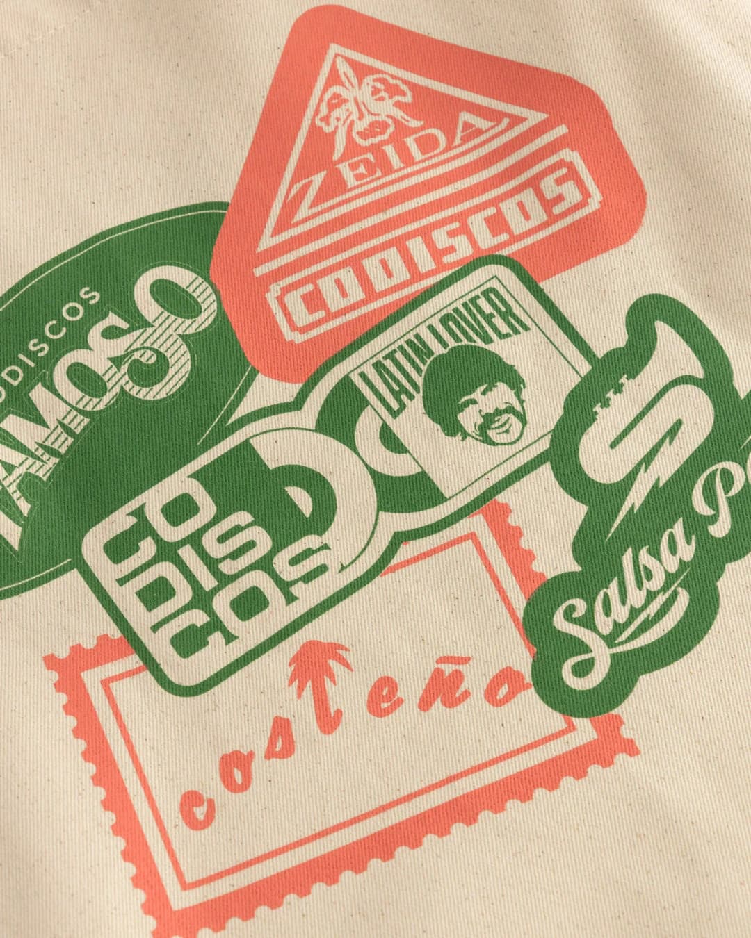 TOTE BAG CODISCOS Y LATIN LOVER - imagen 3