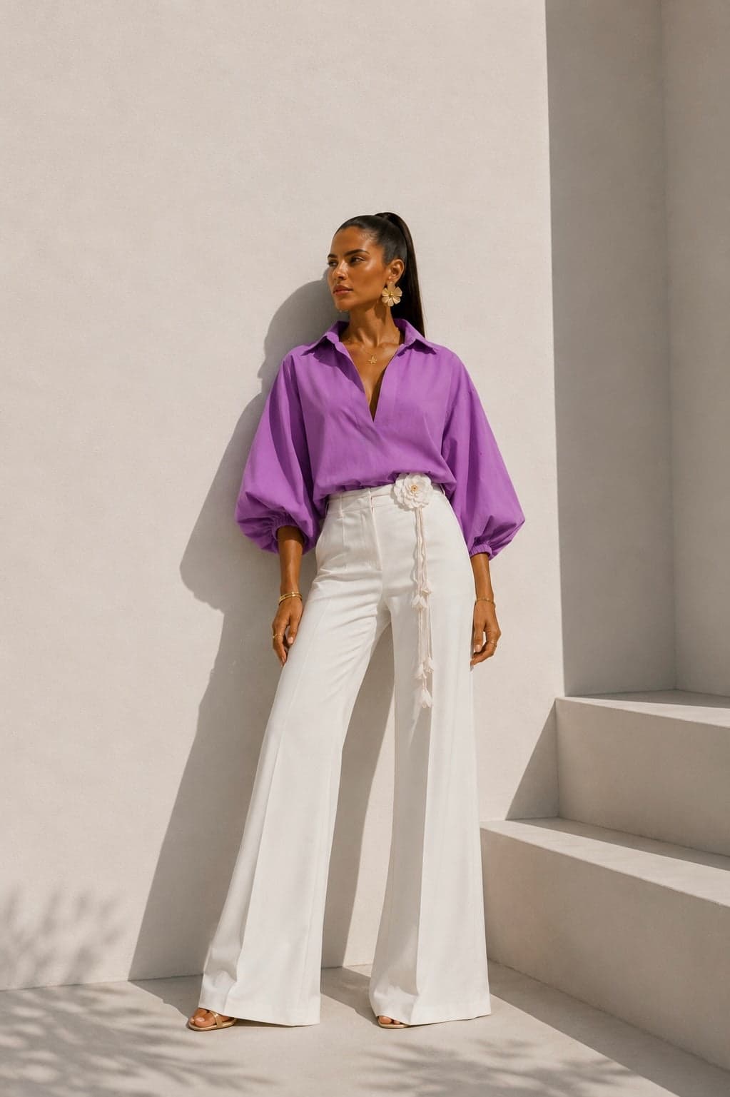 Blusa Popular Lila - imagen 3