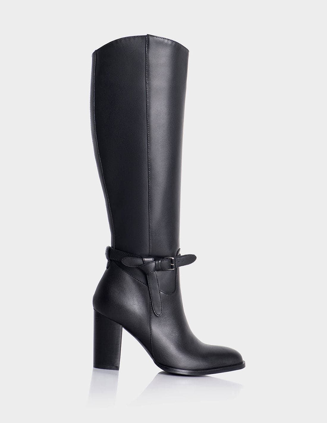 Bota Parma Cuero Negro - imagen 1
