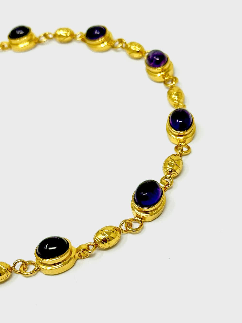 Collar Amatista y rabitos - imagen 3