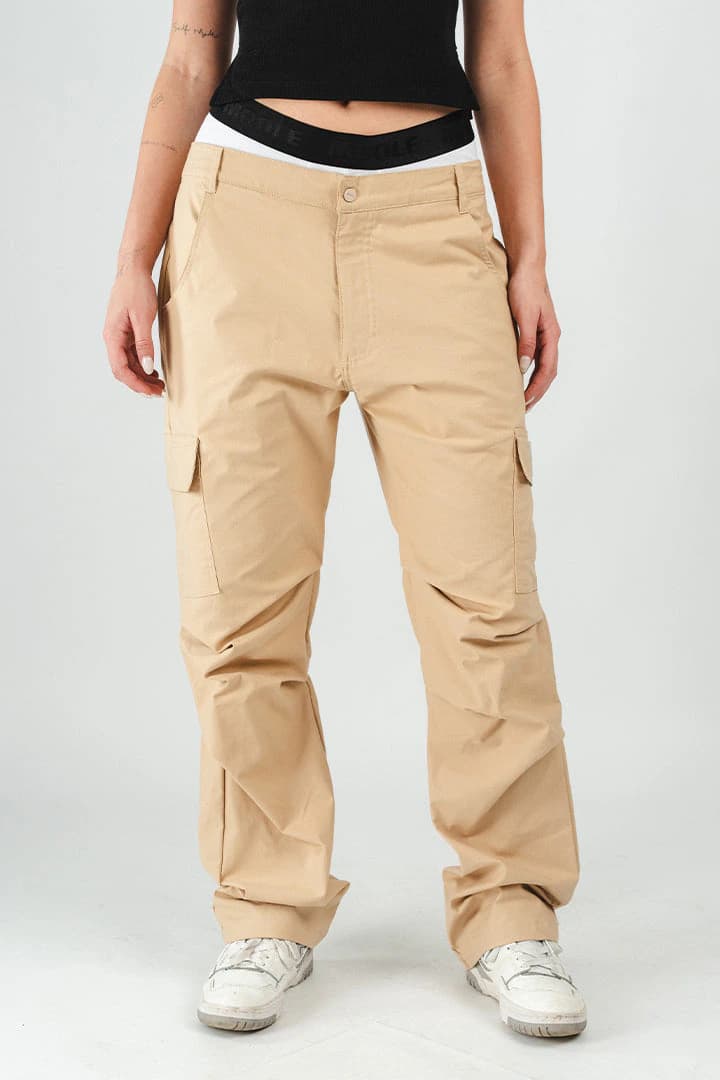 PANTALON CARGO EN DRILL