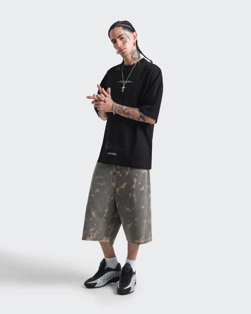 Camiseta Negra Oversize Lost Grace - imagen 7