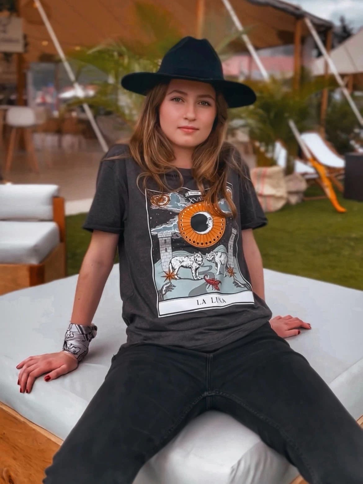 Camiseta La Luna, Gris - imagen 2