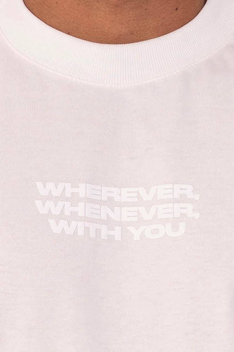 Camiseta oversize wherever - imagen 3