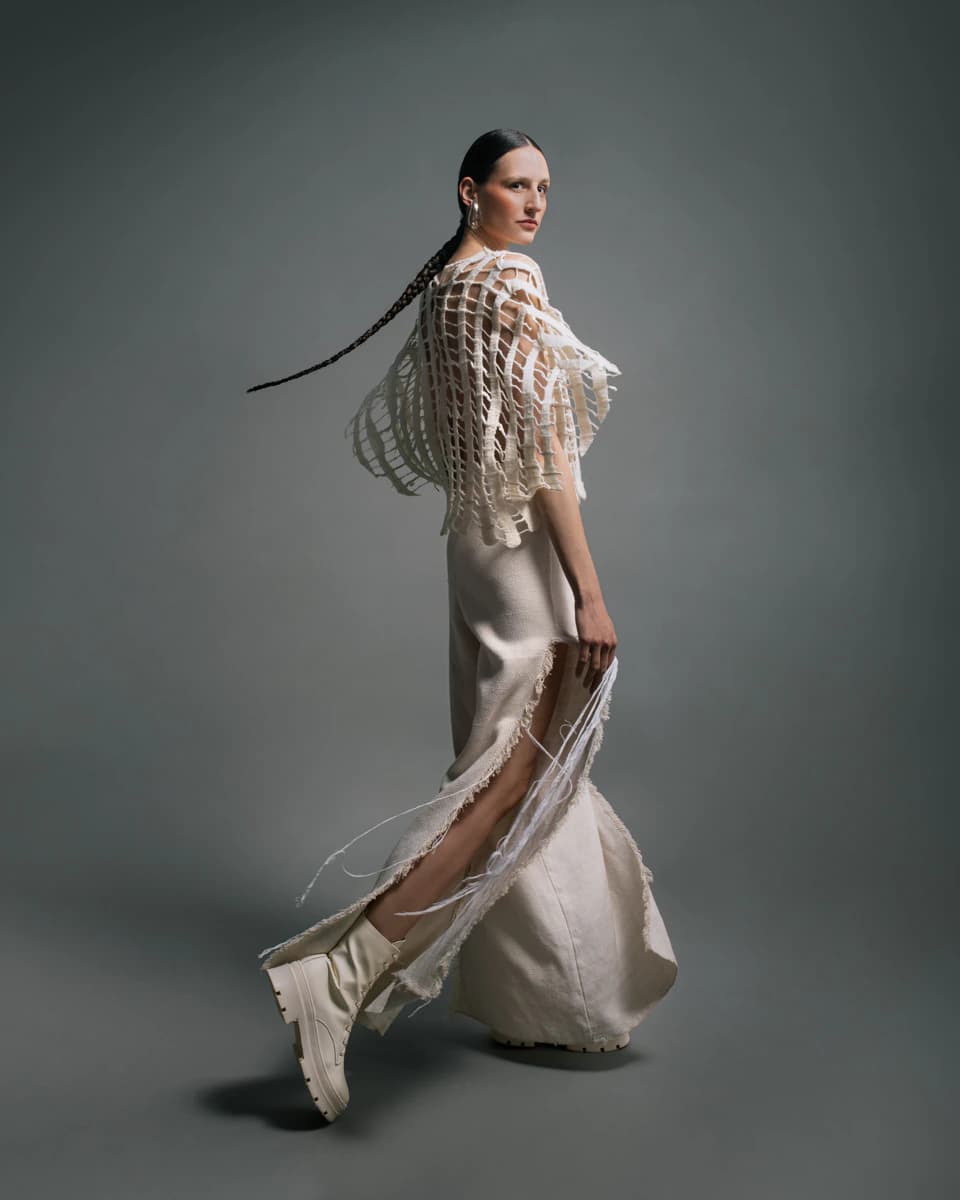 NUNO MESH FELT TOP - imagen 4