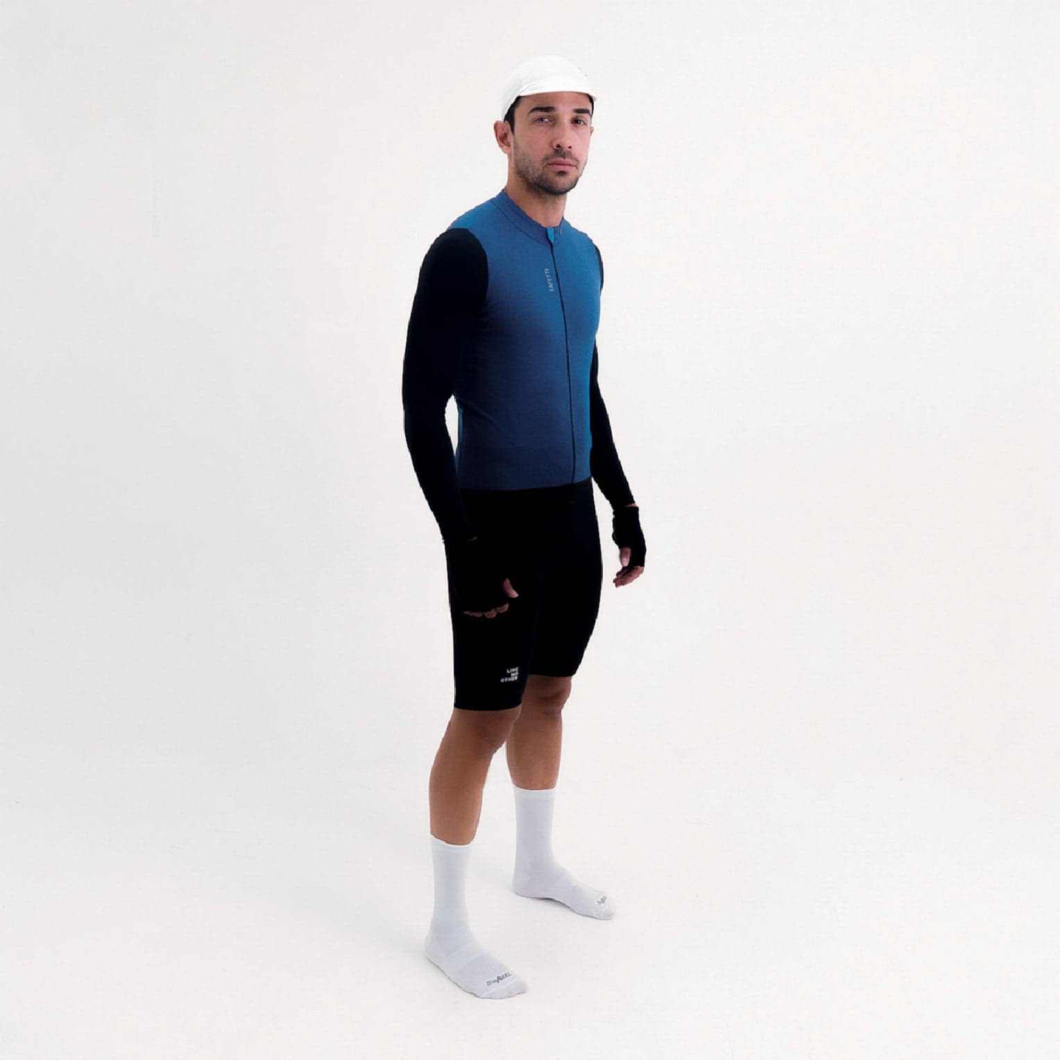 CAMISA CICLISMO MANGA LARGA CLIMATE AZUL PARA HOMBRE - imagen 3