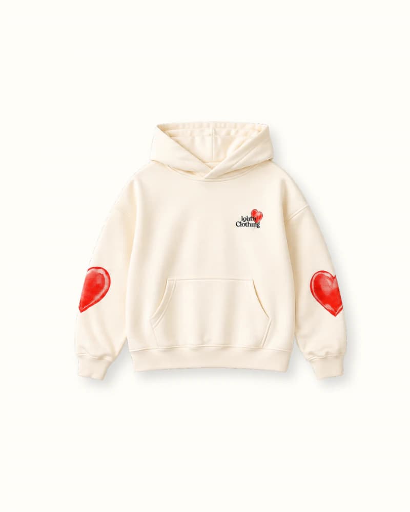 Hoodie Mom - Marfil