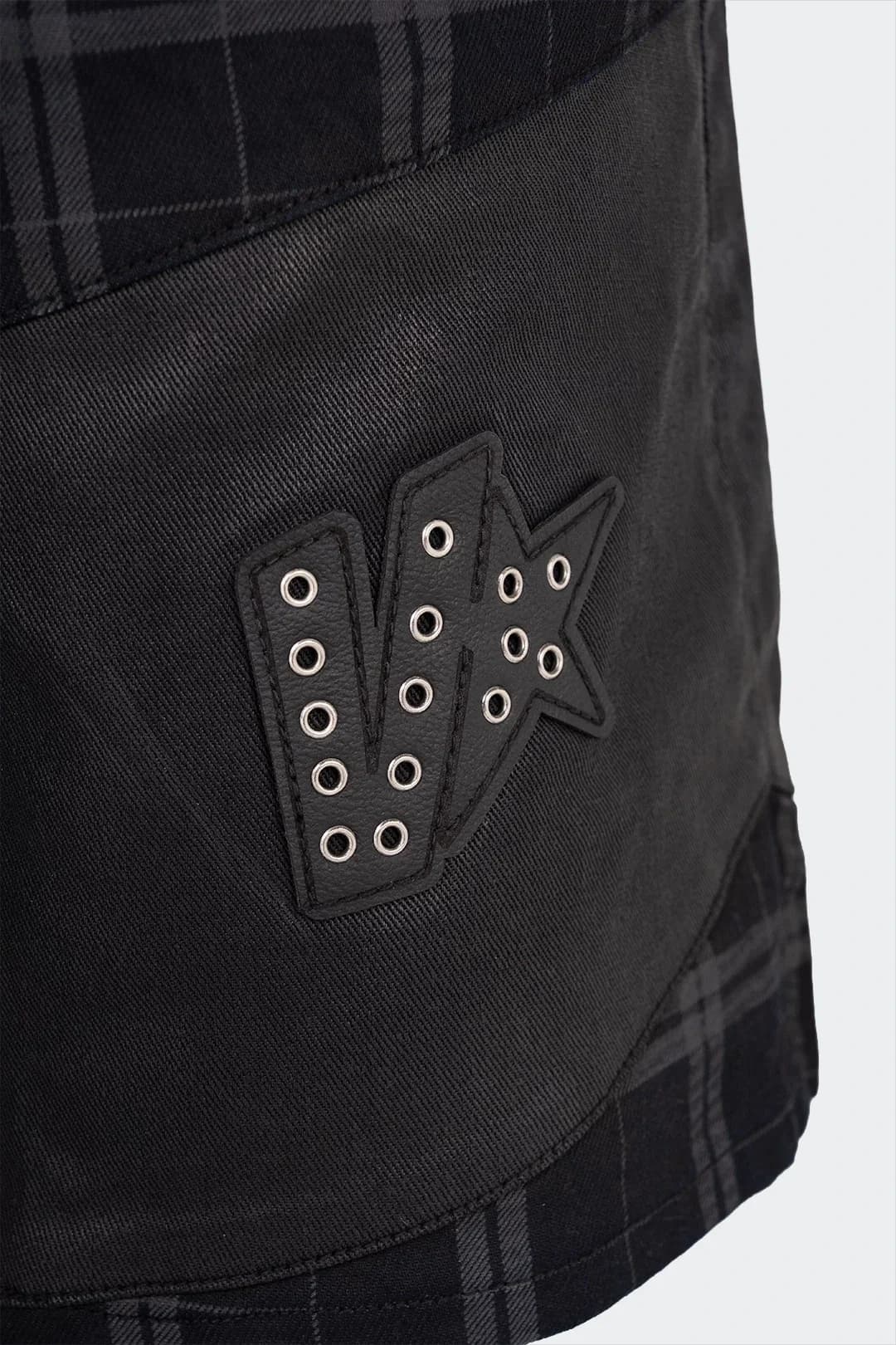 VENENO SHORT DENIM FRAGMENT - imagen 5