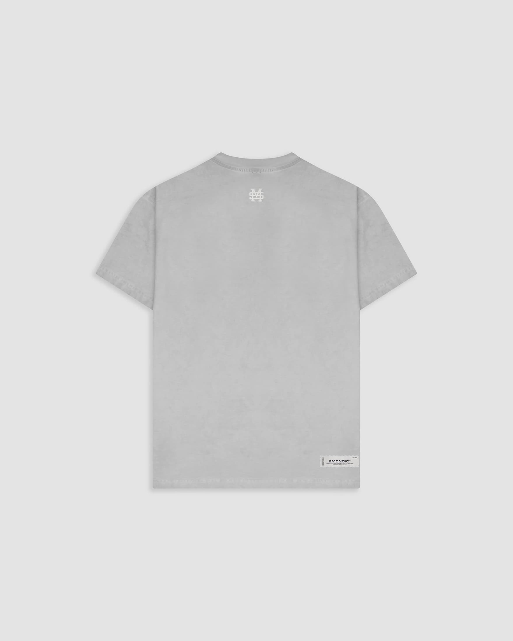 Camiseta Oversized Básica V2 - Gris Desgastado - imagen 2
