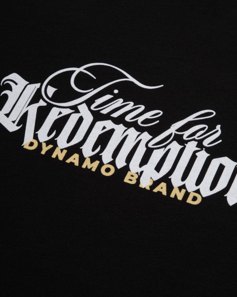 Camiseta Negra Oversize Redemption - imagen 4