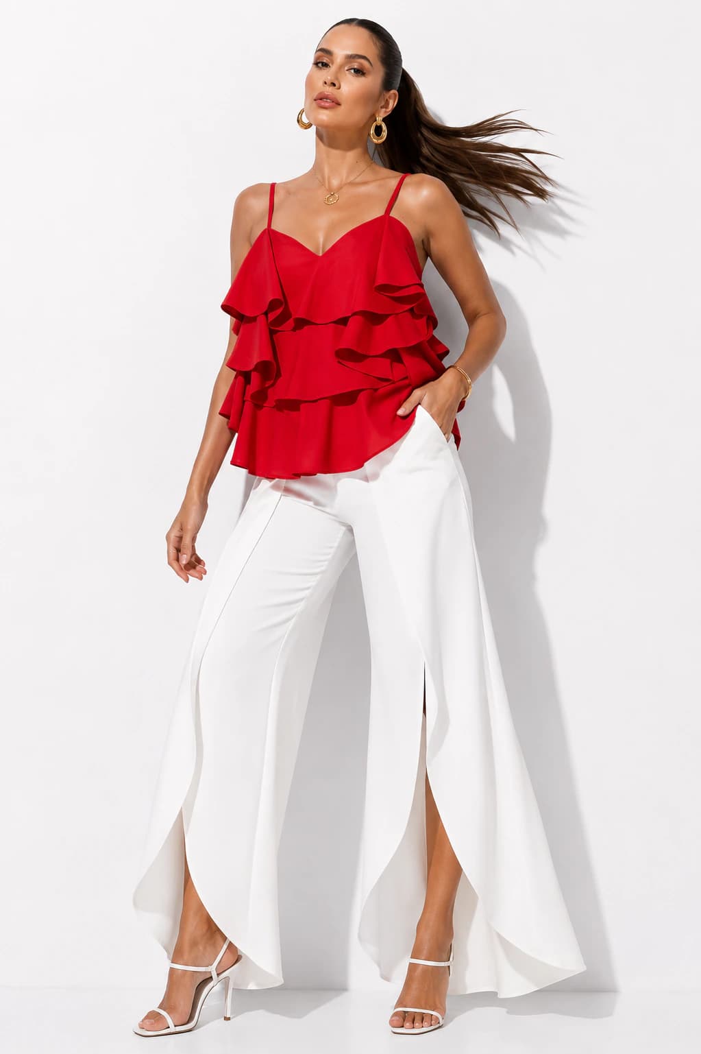 Blusa Salonica Rojo - imagen 2