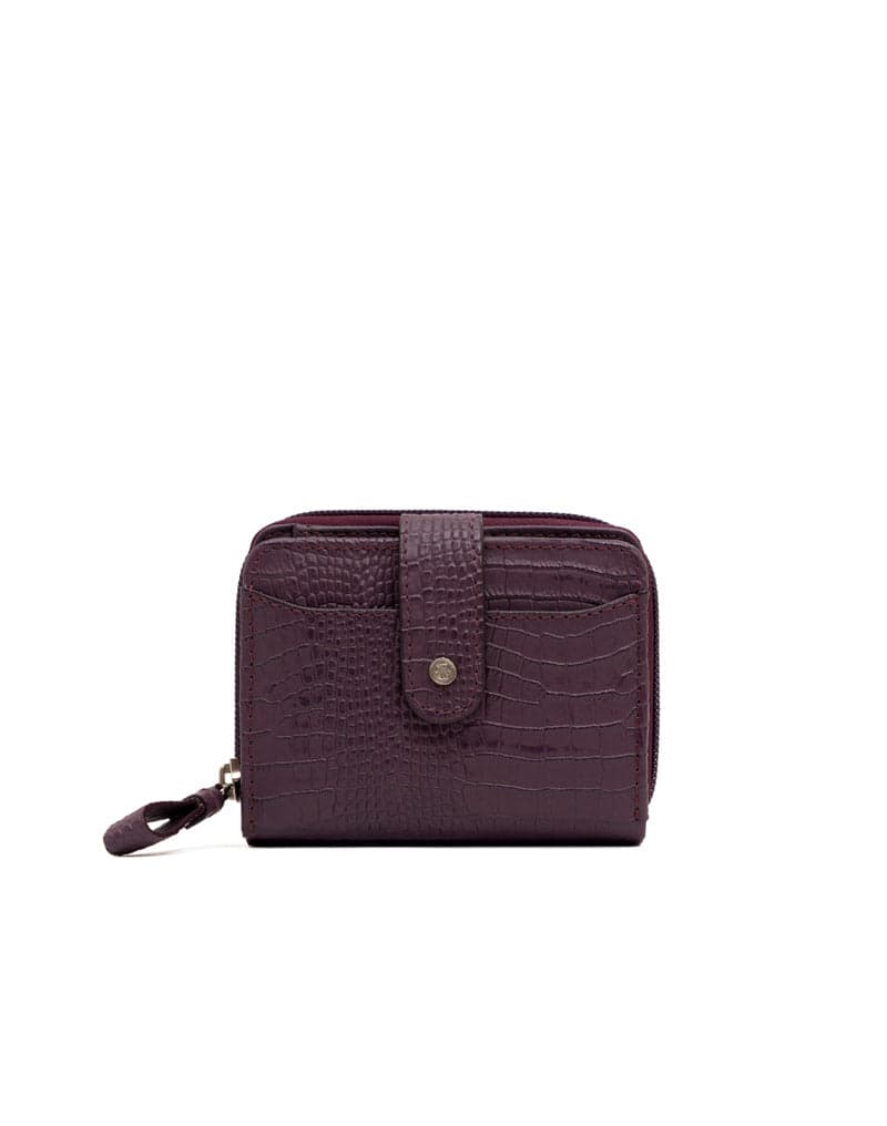 Billetera de cuero grabado elegante para mujer REF TDJ077 - imagen 1