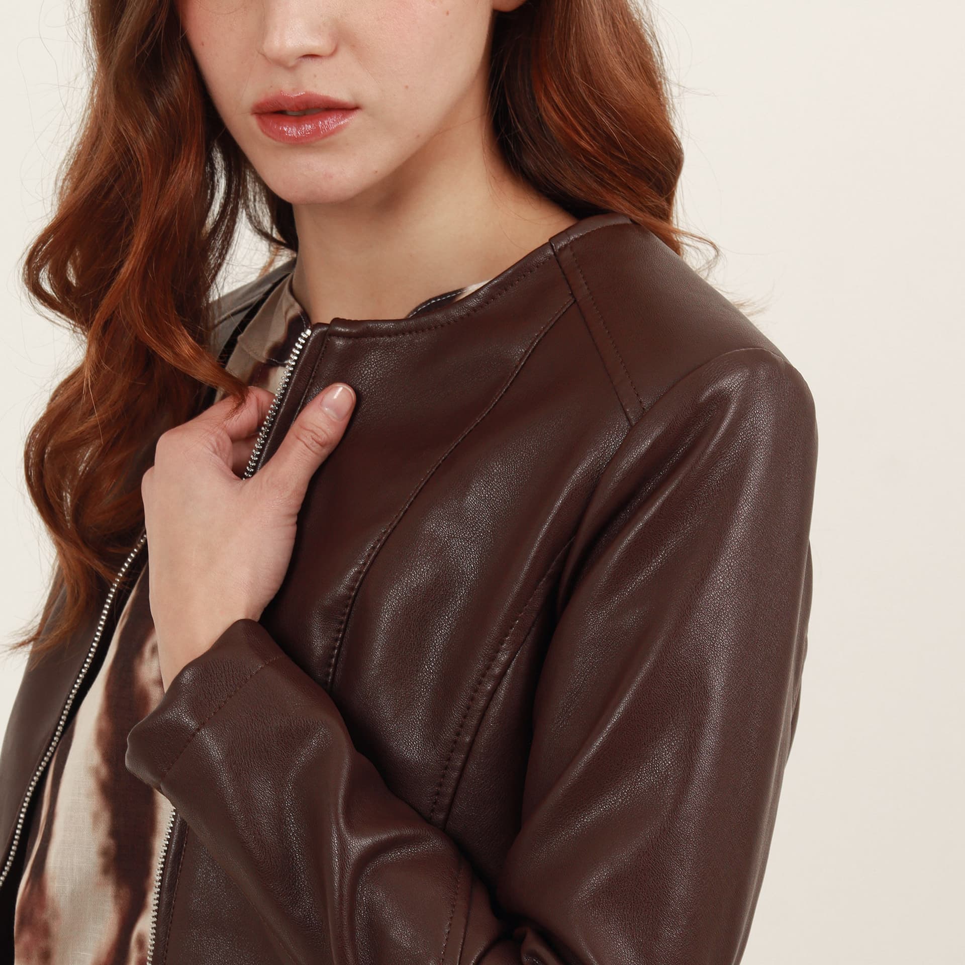 Chaqueta Tipo Cuero - imagen 3